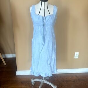 Ralph Lauren Polo sundress lt blue size small